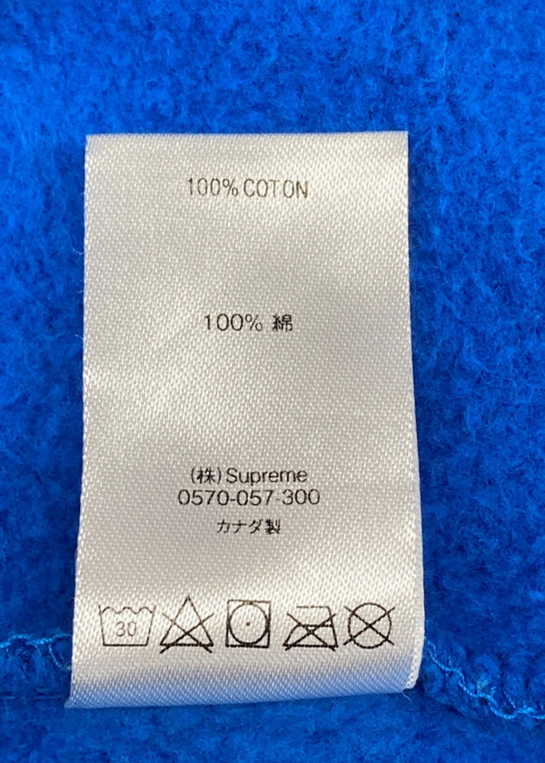 シュプリーム SUPREME 19AW F**K You Crewneck  sweat shirt クルーネック スウェット 厚手 長袖 青 スウェット ロゴ ブルー Mサイズ 104MT-1326