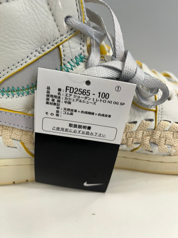 ジョーダン JORDAN UNION × Bephies Beauty Supply × Nike Air Jordan 1 High OG Summer ’96 ユニオン べフィーズビューティーサプライ ナイキ エアジョーダン1 ハイ OG サマー'96 FD2565-100 メンズ靴 スニーカー ホワイト 28cm 101sh-2231