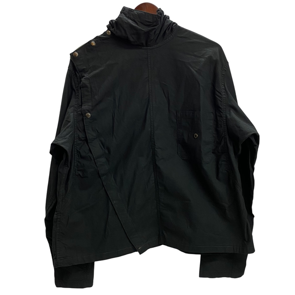 【曜日割引対象外】 ヴィンテージ vintage 60's フランス軍 パラシュート スモックパーカ パーカ ブラック 201MT-4432 VB