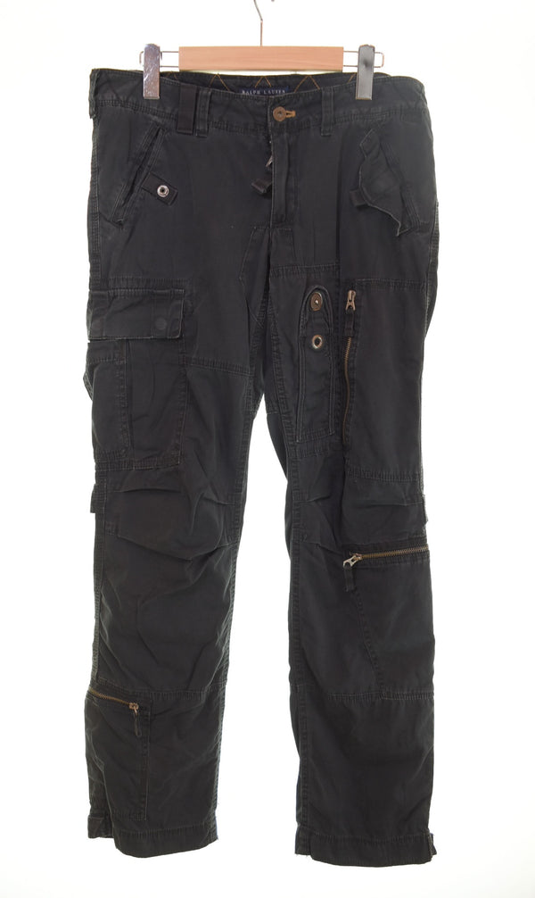 ラルフローレン Ralph Lauren  Parachutes Pantsパラシュートパンツ カーゴパンツ ボトムスその他 ブラック 103MB-489