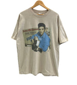 ヴィンテージ vintage 90's 90年代 Murina Elvis Presley エルヴィス プレスリー LOVE ME TENDER MADE IN USA アメリカ製 XL Tシャツ ベージュ LLサイズ 101MT-3921