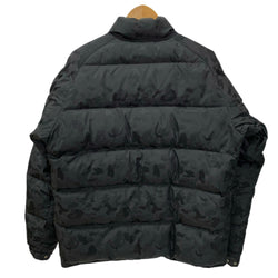 アベイシングエイプ A BATHING APE ダウン ジャケット ブラック Lサイズ 201MT-4849