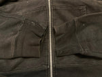 シュプリーム SUPREME x ANTIHERO Zip-Up Sweat Shirt アンチヒーロー ジップ パーカー 黒 パーカ プリント ブラック Lサイズ 101MT-2455