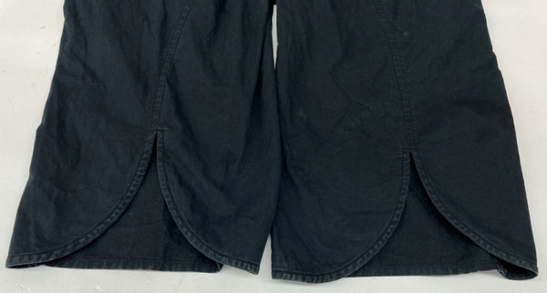 エムエムシックス MM6 メゾンマルジェラ Maison Margiela オールインワン ジャンプスーツ フロントボタン ギミック デザイン イタリア製 BLACK 黒 S52FP0016 S44915 つなぎ・オーバーオール 無地 ブラック SIZE42 104LT-60