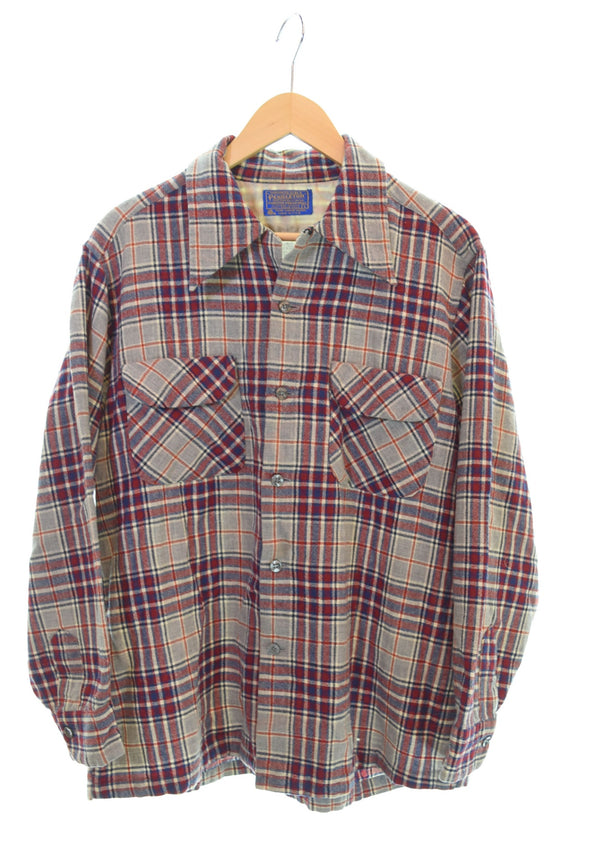 ペンドルトン PENDLETON wool shirt ウールシャツ  長袖シャツ Lサイズ 103MT-1874