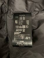 ナンガ NANGA SHAWL COLLAR DOWN COAT 3RD ショール カラー ダウン コート アウター ジャケット 黒 コート 無地 ブラック Lサイズ 104LT-23