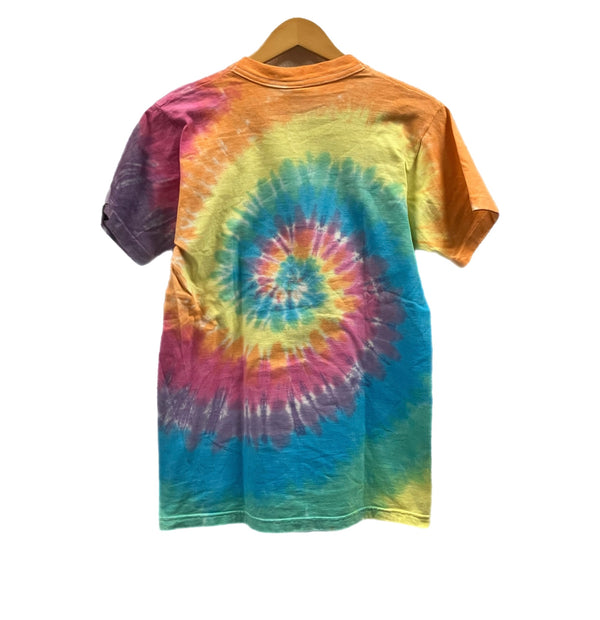 バンド band 90's 90年代 FRUIT OF THE LOOM Grateful Dead グレイトフル・デッド スパイラルデッド ダンシングベア タイダイ Tシャツ マルチカラー Sサイズ 101MT-4973