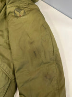 ミリタリー military US ARMY Air Force エアフォース B-2 B2 フライトジャケット  サイズ38 ジャケット カーキ 101MT-4881