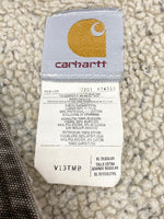 カーハート Carhartt ダックベスト Canvas Vest 90s USA製 MADE IN USA V13TMB XL ベスト ロゴ ブラウン 101MT-2138