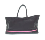 ポーター  PORTER  01SS UNDERCOVER アンダーカバー オンカラーライン入り 横長 大型トートバッグ 黒 バッグ メンズバッグ トートバッグ ブラック 103B-107