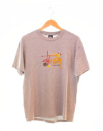 ステューシー STUSSY 90’s OLD STUSSY USA製 シングルステッチ international blend ロンT グレー Lサイズ 103MT-965