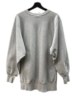 チャンピオン Champion 90s 90年代 刺繍タグ REVERSE WEAVE リバースウィーブ  USA製 HAMILTON カレッジ アーチロゴ 刺繍 ワッペン 灰色 スウェット 刺繍 グレー 2XLサイズ 104MT-2283