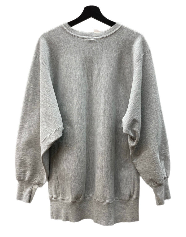 チャンピオン Champion 90s 90年代 刺繍タグ REVERSE WEAVE リバースウィーブ  USA製 HAMILTON カレッジ アーチロゴ 刺繍 ワッペン 灰色 スウェット 刺繍 グレー 2XLサイズ 104MT-2283