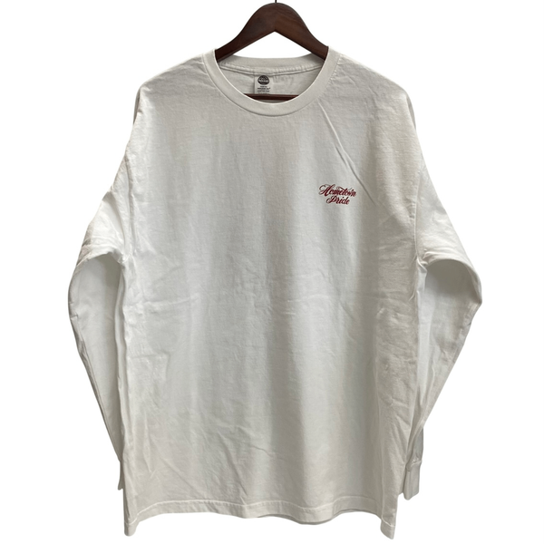 東京インディアンズ TOKYO INDIANS Motorcycle Club L/S Tee ロンT ホワイト XLサイズ 201MT-4404