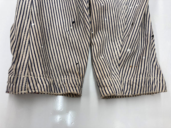 ネイバーフッド NEIGHBORHOOD SHIPYARD H/C-JKT シップヤード ヒッコリー HICKORY カバーオール ワーク ライトアウター JACKET WHITE 白 BLUE 青 091ARNH-JKM01 ジャケット ストライプ ホワイト Mサイズ 104MT-1822