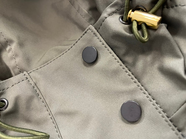 ニジュウサンク 23区 ライトアウター フード付き ブルゾン 7031233 ジャケット カーキ サイズ38 101LT-163