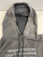 ネイバーフッド NEIGHBORHOOD avage Sweatparka 伊勢丹限定 サベージスウェットパーカ パーカー ヴィンテージ加工 ダメージ加工  2320KNH-CSM02S パーカ グレー Lサイズ 101MT-4550