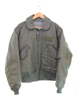 ヒューストン HOUSTON CWU36P フライトジャケット 短丈 ジャケット カーキ 103MT-3258