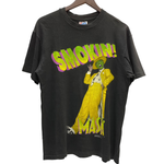 【曜日割引対象外】 ヴィンテージ vintage 90's THE MASK SMOKIN! 1994年 ムービー Tシャツ ブラック Mサイズ 201MT-4282 VB