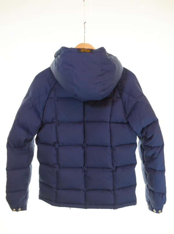 ネイバーフッド NEIGHBORHOOD 12AW ICEWALL/N-JKT アイスウォール フード付きダウン アウター 122TNNH-JKM01 ジャケット ネイビー Sサイズ 103MT-3344
