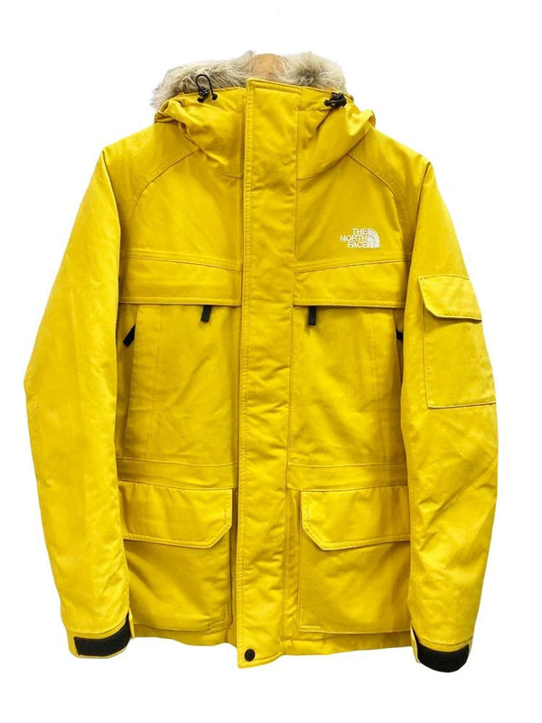 ノースフェイス THE NORTH FACE Mcmurdo Parka マクマードパーカ ダウンジャケット アウター ダウン イエロー系 黄 刺繍ロゴ  ND91310 ジャケット イエロー Mサイズ 101MT-4406
