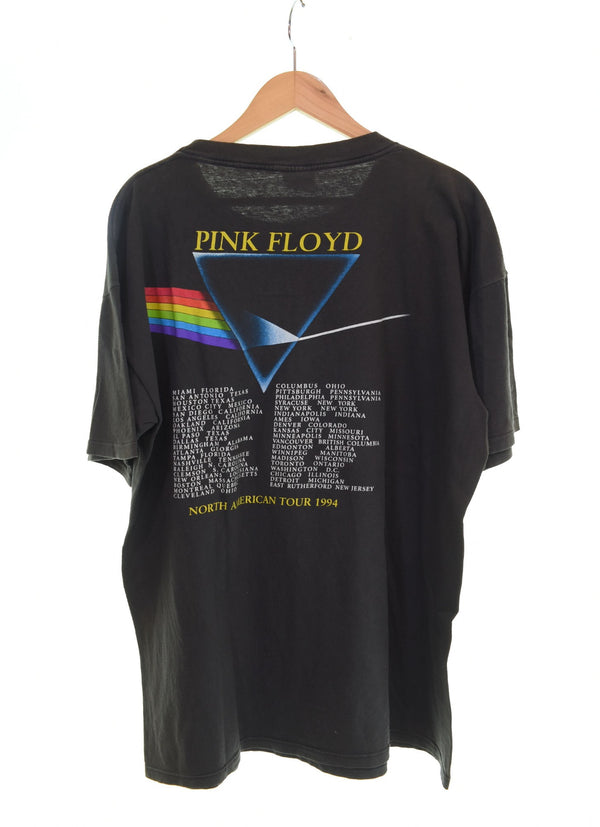 バンドTシャツ BAND-T 90s 90年代 Brockumタグ Pink floyd Band T-Shirt ブロッカム ピンクフロイド バンド Tシャツ  Tシャツ ブラック LLサイズ 103MT-2385