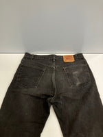 リーバイス Levi's 90's~00's 90年代~ 505 後染めブラック ボタン裏512刻印 VINTAGE ヴィンテージ アメリカ製 MADE IN USA 90's～00's 90505-0260 デニム ブラック W36L30 101MB-678