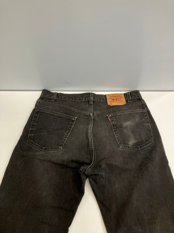 リーバイス Levi's 90's~00's 90年代~ 505 後染めブラック ボタン裏512刻印 VINTAGE ヴィンテージ アメリカ製 MADE IN USA 90's～00's 90505-0260 デニム ブラック W36L30 101MB-678