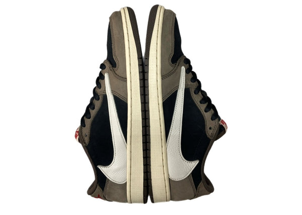 ナイキ NIKE 19年製 × Travis Scott  トラヴィス スコット AIR JORDAN 1 LOW OG SP-T DARK MOCHA エア ジョーダン ロー ダーク モカ AJ1 シューズ 茶  CQ4277-001 メンズ靴 スニーカー ブラウン 28cm 104S-953