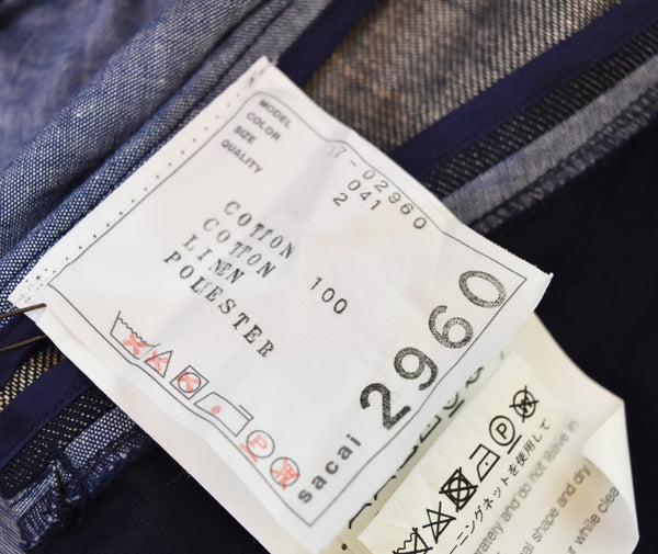 サカイ sacai ロングスカート ロングパンツ  17-02960 ボトムスその他 ブルー 2 103MB-658