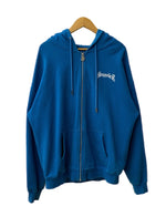 サプライヤー SUPPLIER Cross Zip Hoodie ジップフーディー パーカ ブルー Lサイズ 201MT-2721