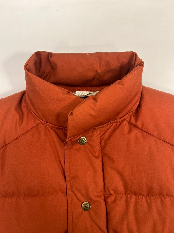 エディー バウアー Eddie Bauer 70s~80s 70s 80s 黒タグ ダウンベスト VINTAGE ヴィンテージ ベスト オレンジ 101MT-5126