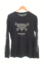 アンダーカバー UNDERCOVER 01AW DAVF期 プリント 長袖Tシャツ 黒 ロンT ブラック Lサイズ 103MT-1770