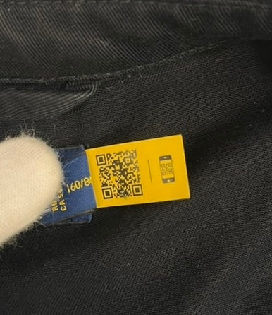 ラルフローレン RalphLauren コットン スイングトップ 黒 ジャケット ブラック Sサイズ 101LT-159