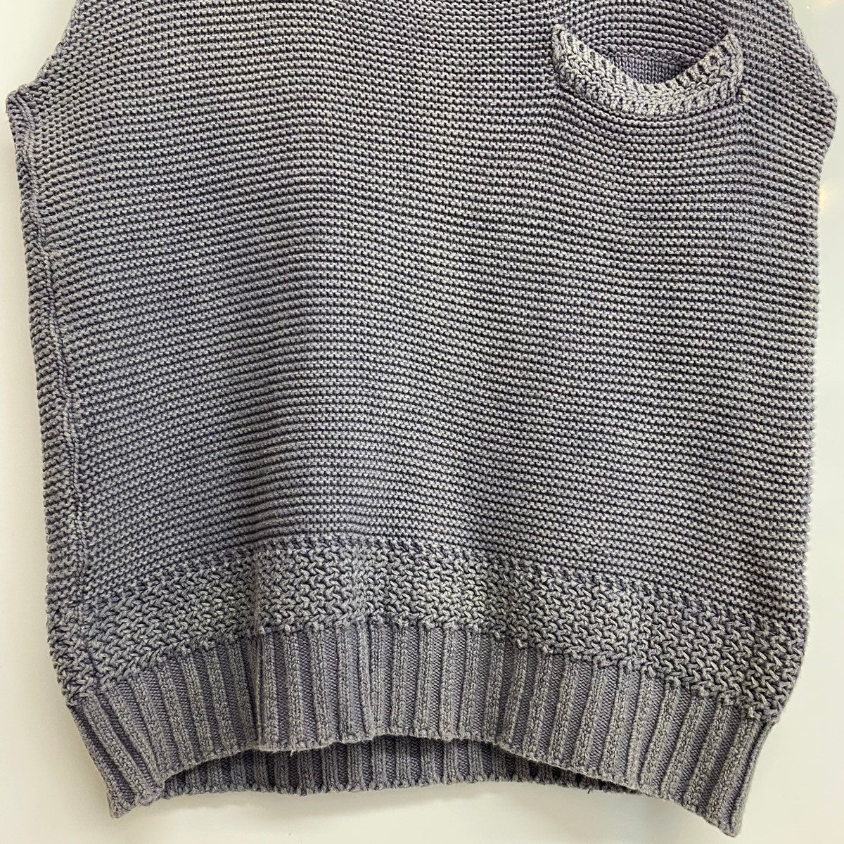 曜日割引対象外】 キャピタル KAPITAL コットン ニットベスト ベスト