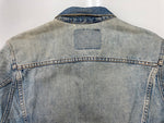 リーバイス Levi's 90s 90年代 75506-0412 デニム トラッカージャケット Gジャン カナダ製 青 サイズ44 ジャケット 無地 ブルー 104MT-2256