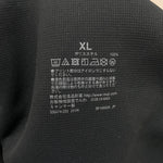 無印良品 MUJI Labo 尾花期 二重編みスウェット ZIPUP プルオーバー パンツ スーツ・セットアップ ブラック XLサイズ 201MT-3939