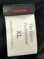 エンノイ  ENNOY Netflix stylistshibutsu PANTS スウェットパンツ ボトムスその他 ロゴ ブラック XLサイズ 201MB-570