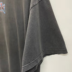 【曜日割引対象外】 ヴィンテージ vintage 90's プラスティック PLASTIK クレイジーカット TULTEX アニメ Tシャツ ブラック XLサイズ 201MT-4594 VB