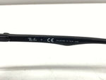 レイバン Ray-Ban CARBON FIBRE SUNGLASSES カーボン ファイバー サングラス フルリム ツーブリッジ POLARIZED 偏光 パッド 黒 RB8313 002/K7 眼鏡・サングラス サングラス ロゴ ブラック 104G-4