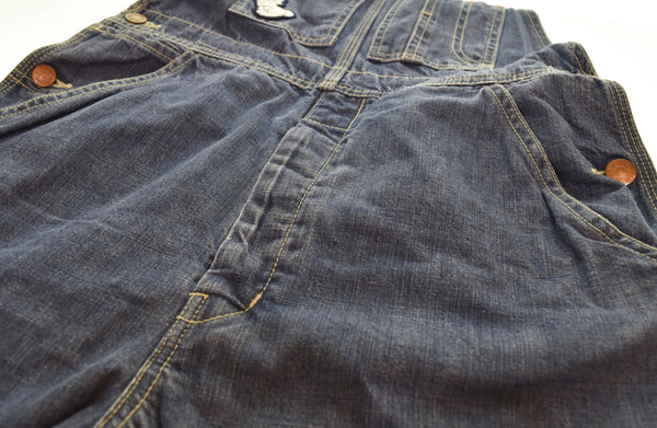 ヒステリックグラマー HYSTERIC GLAMOUR デニムサロペット オーバーオール ワッペン 00s 00's 2000年代 2AP-3170 つなぎ・オーバーオール ブルー フリーサイズ 103LB-6