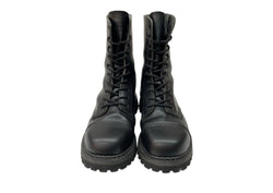 デモニア DEMONIA ROCKY-10 ロッキー スチールトゥ レースアップ パンク ロング シューズ 黒 メンズ靴 ブーツ その他 ブラック サイズ 9M 104S-979