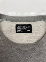 ループウィラー LOOPWHEELER × PORTER ポーター KANGAROO CREW NECK SWEATSHIRT カンガルー クルー ネック スウェットシャツ サムホール トレーナー 灰 スウェット 無地 グレー Sサイズ 104MT-2322