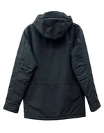 パタゴニア Patagonia 12AW ISTHMUS PARKA イスマス パーカ 裏ボア ダブルジップ フーディ アウトドア アウター 黒 27020FA12 ジャケット ロゴ ブラック Sサイズ 104MT-2156