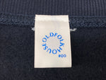 オールドフォークハウス OLD FOLK HOUSE トレーナー 長袖 カットソー クルーネック プルオーバー コットン ポリエステル MADE IN JAPAN 日本製 NAVY 紺 OFH003PO61 SIZE2 スウェット ロゴ ネイビー 104MT-1838