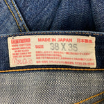 エヴィス EVISU デニム ブルー 38X35サイズ 201MB-1024