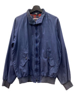 バラクータ BARACUTA G9 HARRINGTON JACKET ハリントン ジャケット スウィングトップ ジップアップ 裏地チェック アウター 紺 サイズ 38 ジャケット 無地 ネイビー 104MT-1679