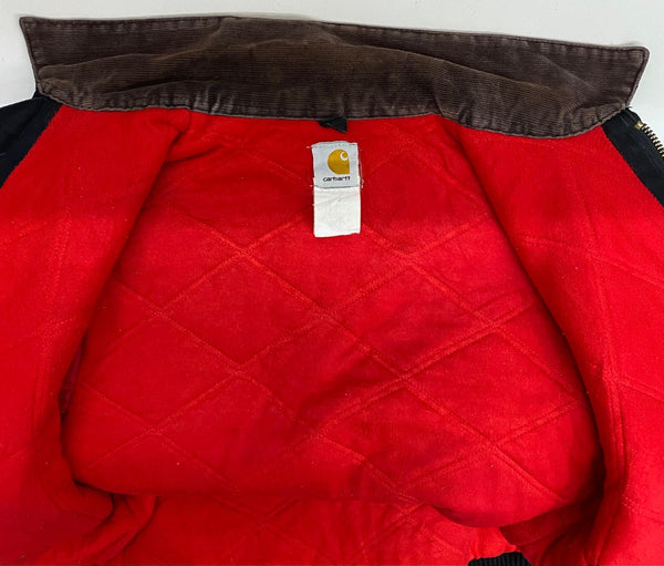 【曜日割引対象外】 カーハート Carhartt サンタフェジャケット ダック ジャケット ブラック 201MT-4706 VB