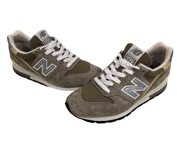 ニューバランス new balance 996 ローカットスニーカー MADE IN USA グレー 灰色 XU996GR メンズ靴 スニーカー グレー US8 101sh-2285