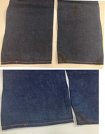 ヴィンテージ vintage 50's～60's 50～60年代 The Big Favorite DUNGAREES ペインターパンツ オレンジ糸 トリプルステッチ GRIPPER ZIPPER DEAD STOCK デニム ブルー W31L30 101MB-634